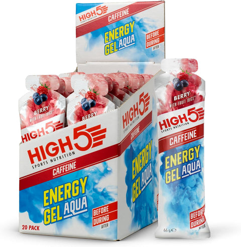 High5 Energy Gel Aqua - 30mg Caffeine - 40g Gel